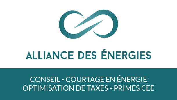 Logo d'Alliance des énergies, courtier en énergie pour les professionnels