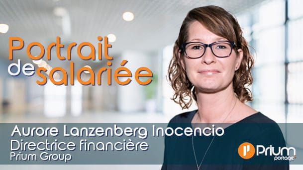 Portrait d'Aurore Inocencio Lanzenberg, Directrice financière Prium Group
