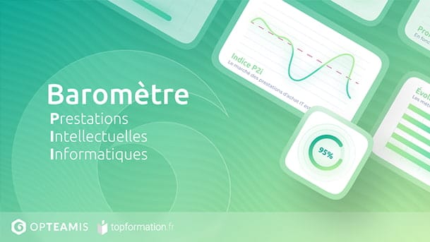 Baromètre sur les "Prestations Intellectuelles Informatiques" par Opteamis et Topformation.fr