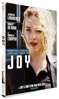 Couverture du boîtier DVD du film "Joy" pour l'article "5 films à voir pour devenir entrepreneur à succès". Image provenant du site de la Fnac.