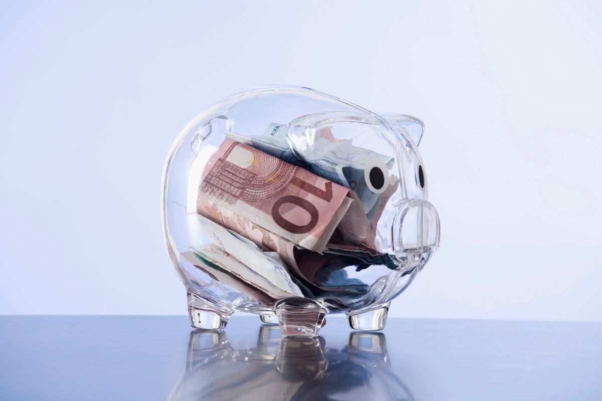 Une tirelire qui illustre une réserve financière